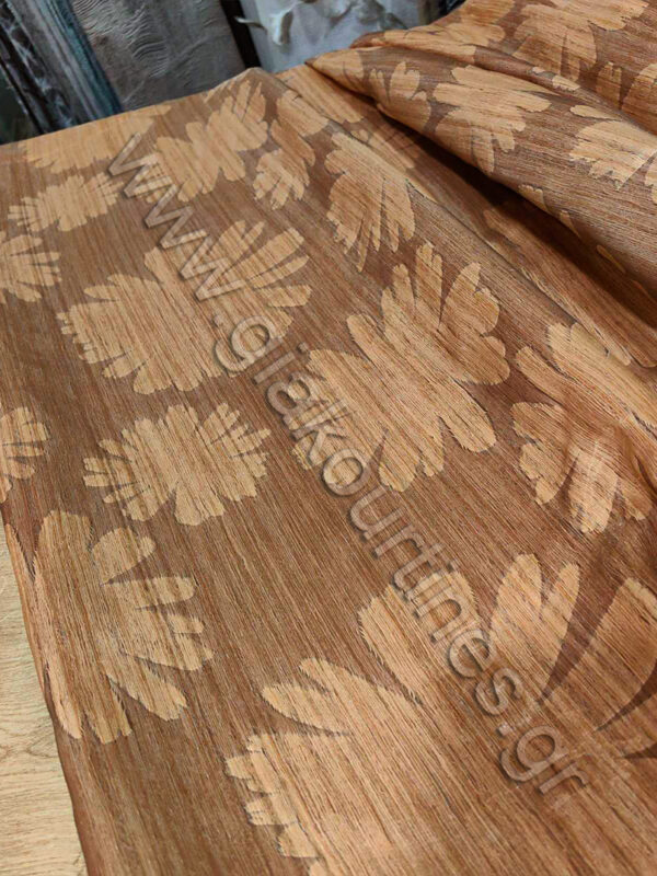 ΥΦΑΣΜΑ ΣΚΙΑΣΗΣ ΔΙΠΛΗ ΟΡΓΑΝΤΙΝΑ ΚΑΦΕΚΑΝΕΛΙ ΑΠΑΛΟ ΠΟΡΤΟΚΑΛΙ