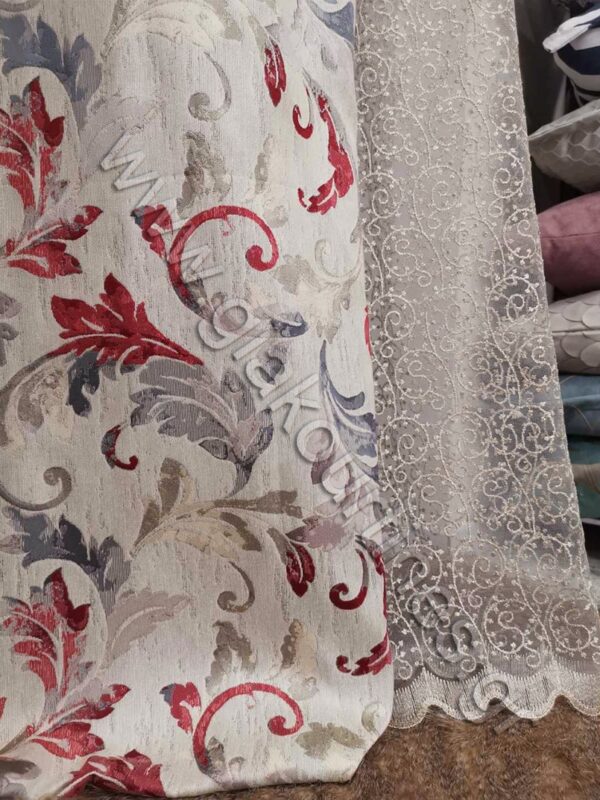 ΚΟΥΡΤΙΝΕΣ ΣΑΛΟΝΙΟΥ ΠΟΛΥΤΕΛΕΙΑΣ, ΡΙΝΤΟ BAROCK, ΚΟΥΡΤΙΝΑ ΚΕΝΤΗΜΑ ΣΑΜΠΑΝΙΑΣ