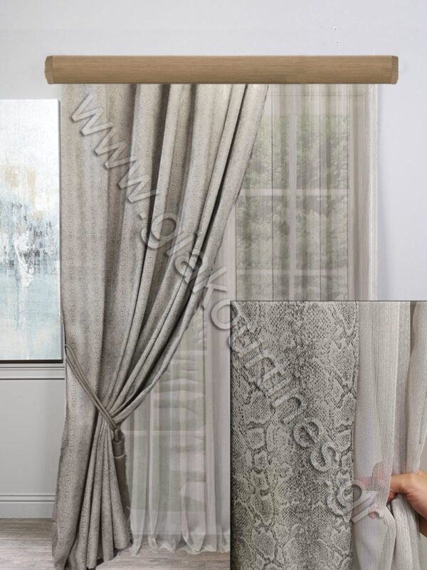 ΚΟΥΡΤΙΝΕΣ ΣΑΛΟΝΙΟΥ, ΡΙΝΤΟ ΤΑΦΤΑΣ ΓΚΡΙ, ΚΟΥΡΤΙΝΑ ΓΚΡΙ ΠΑΓΟΥ