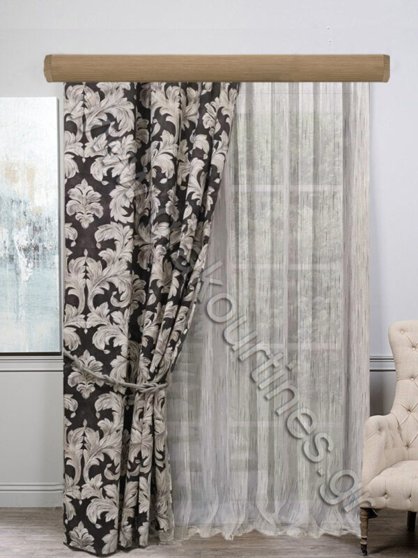 ΚΟΥΡΤΙΝΕΣ ΣΑΛΟΝΙΟΥ, ΡΙΝΤΟ ΜΠΑΡΟΚ, ΚΟΥΡΤΙΝΑ ΦΛΑΜΑ