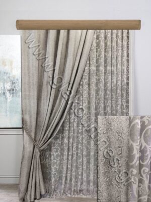 ΚΟΥΡΤΙΝΕΣ ΣΑΛΟΝΙΟΥ, ΡΙΝΤΟ ΤΑΦΤΑΣ ΓΚΡΙ, ΔΑΝΤΕΛΑ ΓΚΡΙ