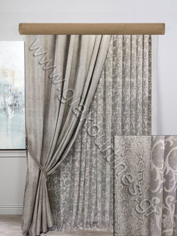 ΚΟΥΡΤΙΝΕΣ ΣΑΛΟΝΙΟΥ, ΡΙΝΤΟ ΤΑΦΤΑΣ ΓΚΡΙ, ΔΑΝΤΕΛΑ ΓΚΡΙ