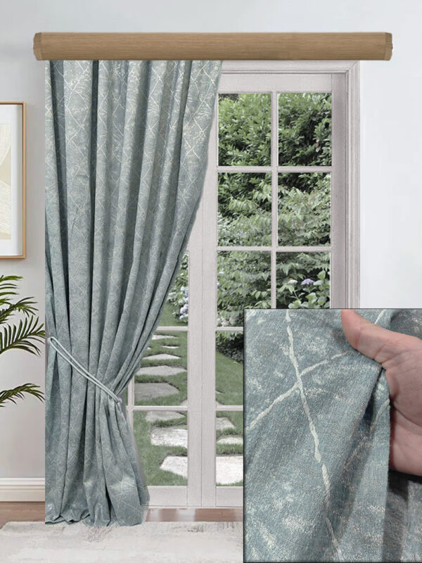 ΚΟΥΡΤΙΝΑ ΕΤΟΙΜΗ ΣΚΙΑΣΗΣ, ΠΑΣΤΕΛ ΓΚΡΙΖΟΣΙΕΛ ΜΕ ΠΑΓΟΥ