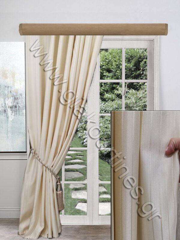 ΚΟΥΡΤΙΝΑ ΕΤΟΙΜΗ ΡΑΜΜΕΝΗ, ΤΑΦΤΑΣ ΕΚΡΟΥ