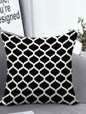 ΜΑΞΙΛΑΡΙ ΚΑΝΑΠΕ ΜΑΥΡΟ ΛΕΥΚΟ, ΘΗΚΗ 45X45