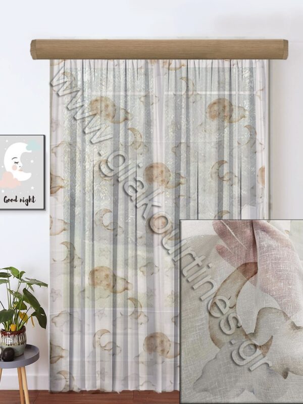 ΠΑΙΔΙΚΗ ΚΟΥΡΤΙΝΑ ΡΑΜΜΕΝΗ, ΦΕΓΓΑΡΑΚΙΑ 3,50Μ Χ 2,80Μ