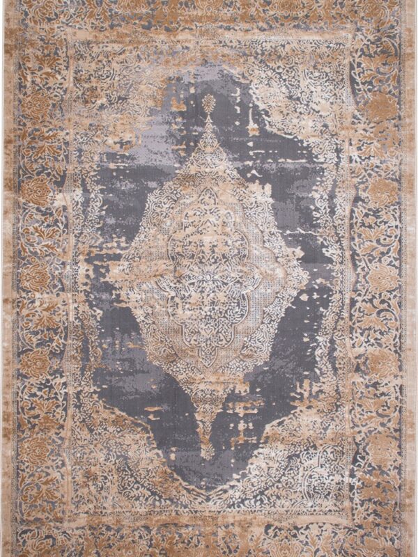 Χαλί σαλονιού γκρι μπεζ