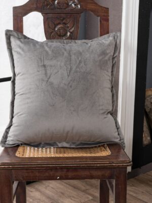 ΜΑΞΙΛΑΡΙ ΚΑΝΑΠΕ TEORAN ΒΕΛΟΥΔΟ ΓΚΡΙ 45Χ45